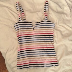 Billabong rainbow ribbed tank